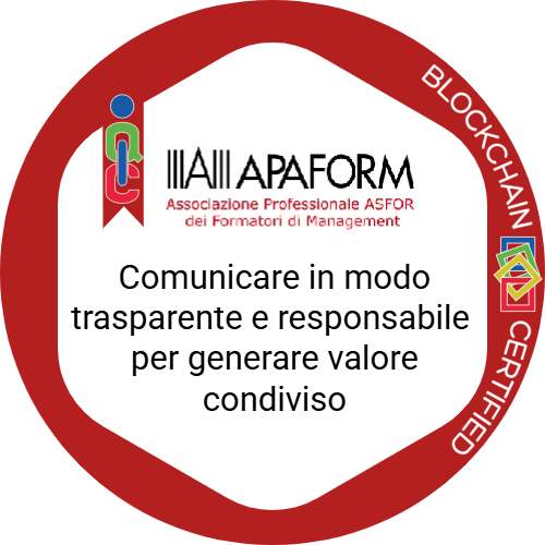 Comunicare in modo trasparente e responsabile  per generare valore condiviso